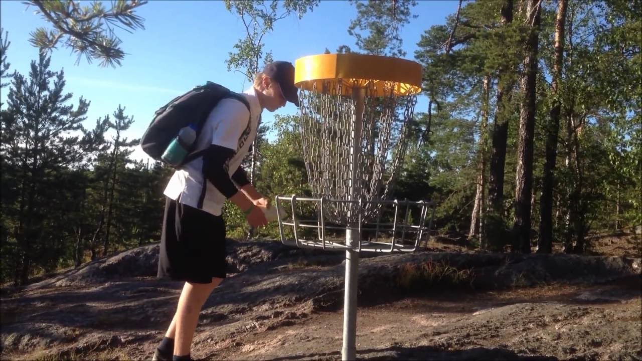 Frisbeegolf: Pansio Rataesittely