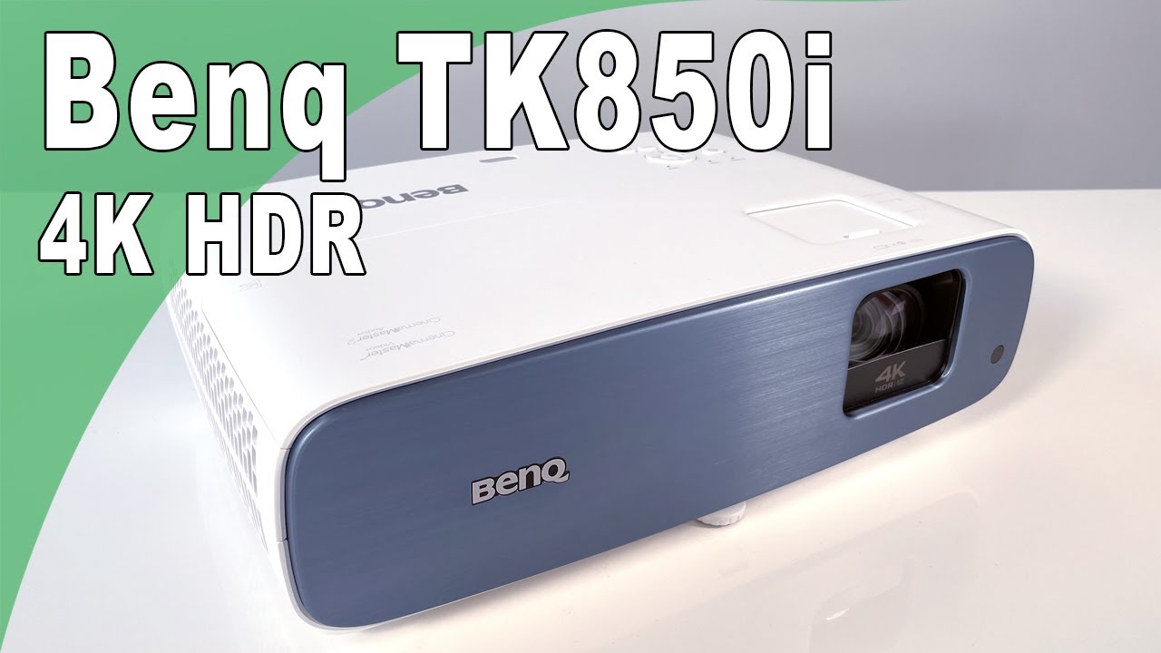 BENQ TK850i VIDEOPROJECTEUR 4K HDR, le cinéma à la maison