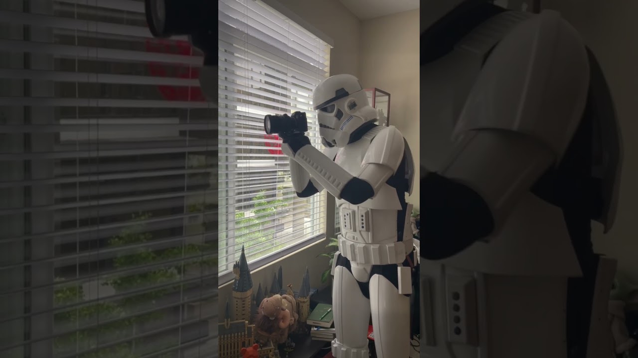 I am a Stormtrooper and I took this Photo | #shorts #starwars #stormtrooper   #photography