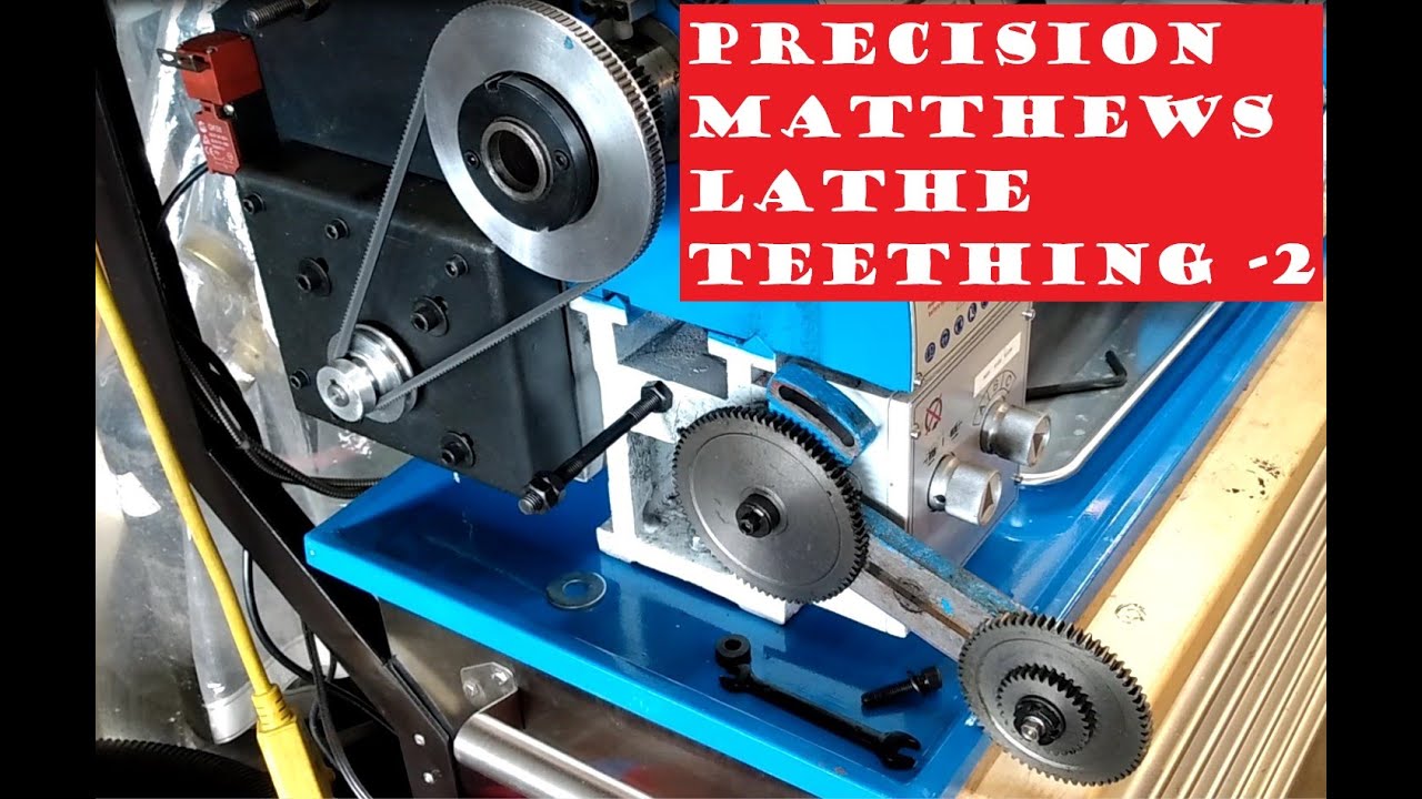 Зубья токарного станка Precision Matthews -2
