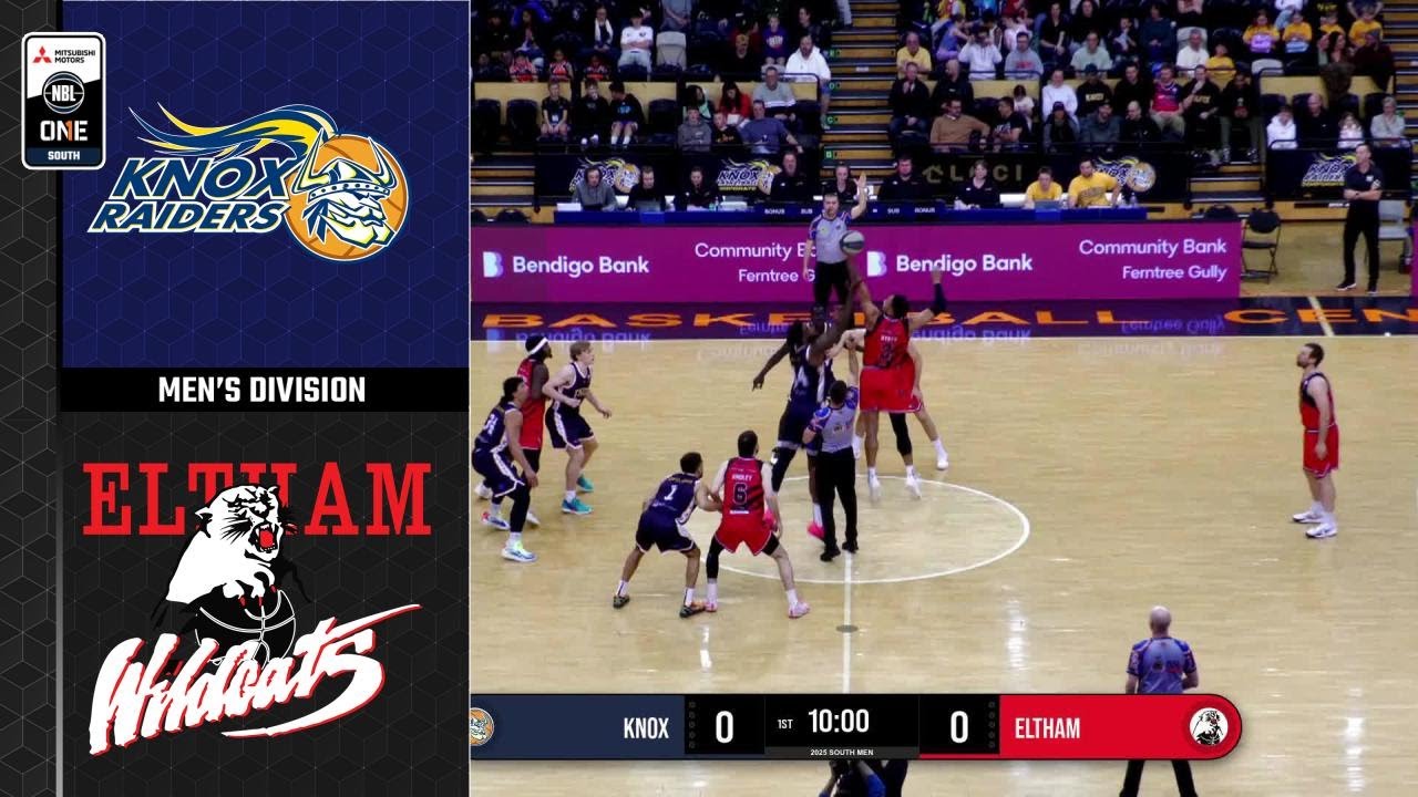 NBL1 Men | Knox Raiders vs. Eltham Wildcats - Game Highlights