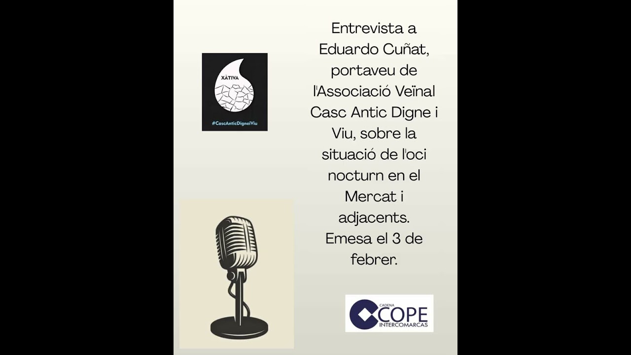 Entrevista COPE a Edu situació Mercat 2 02 26