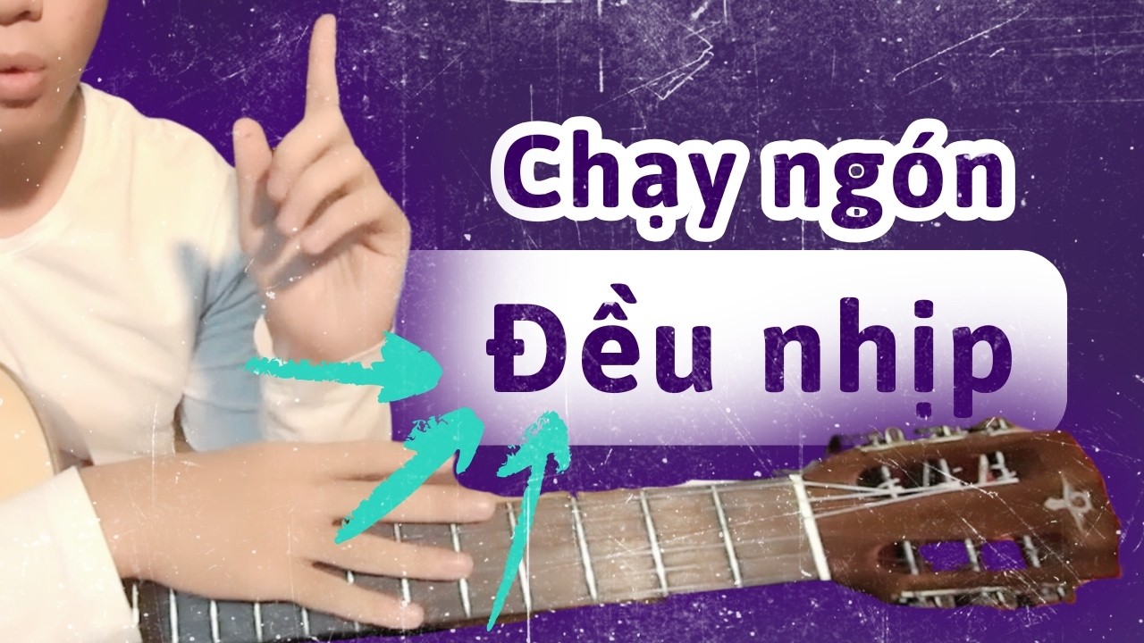 GUITAR CƠ BẢN LUYỆN NGÓN BÀI 10 | TẬP NHỊP - GIỮ NHỊP - ĐÁNH NỐT ĐỀU ĐẶN - METRONOME