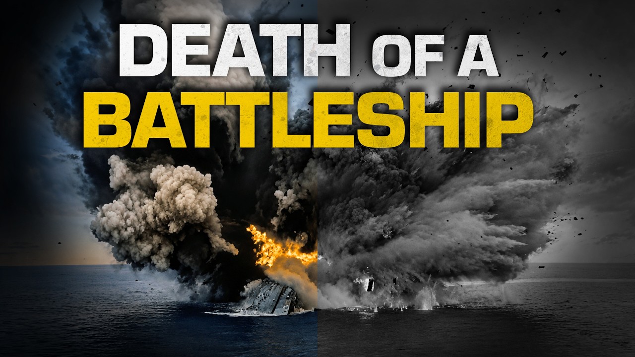 The Explosion of HMS Barham: Frame by Frame (No AI Documentary)