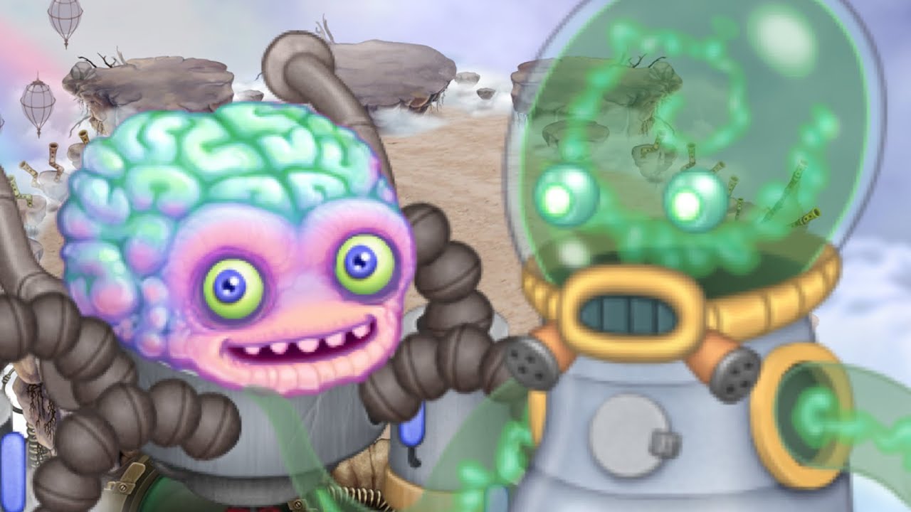 Air Island Reebro + Ethereal Island Nebulob Duet | My Singing Monsters