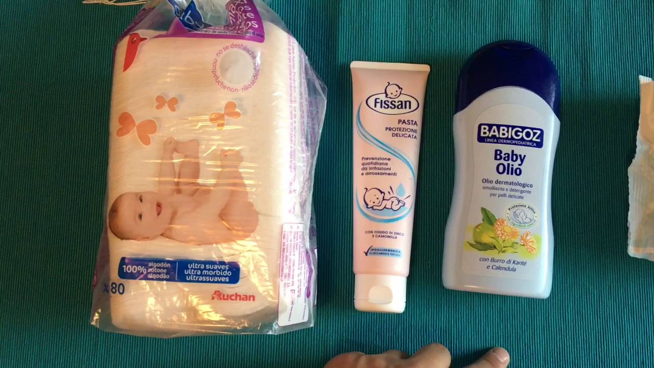 Il primo corredino del neonato #2 - prodotti allattamento e igiene