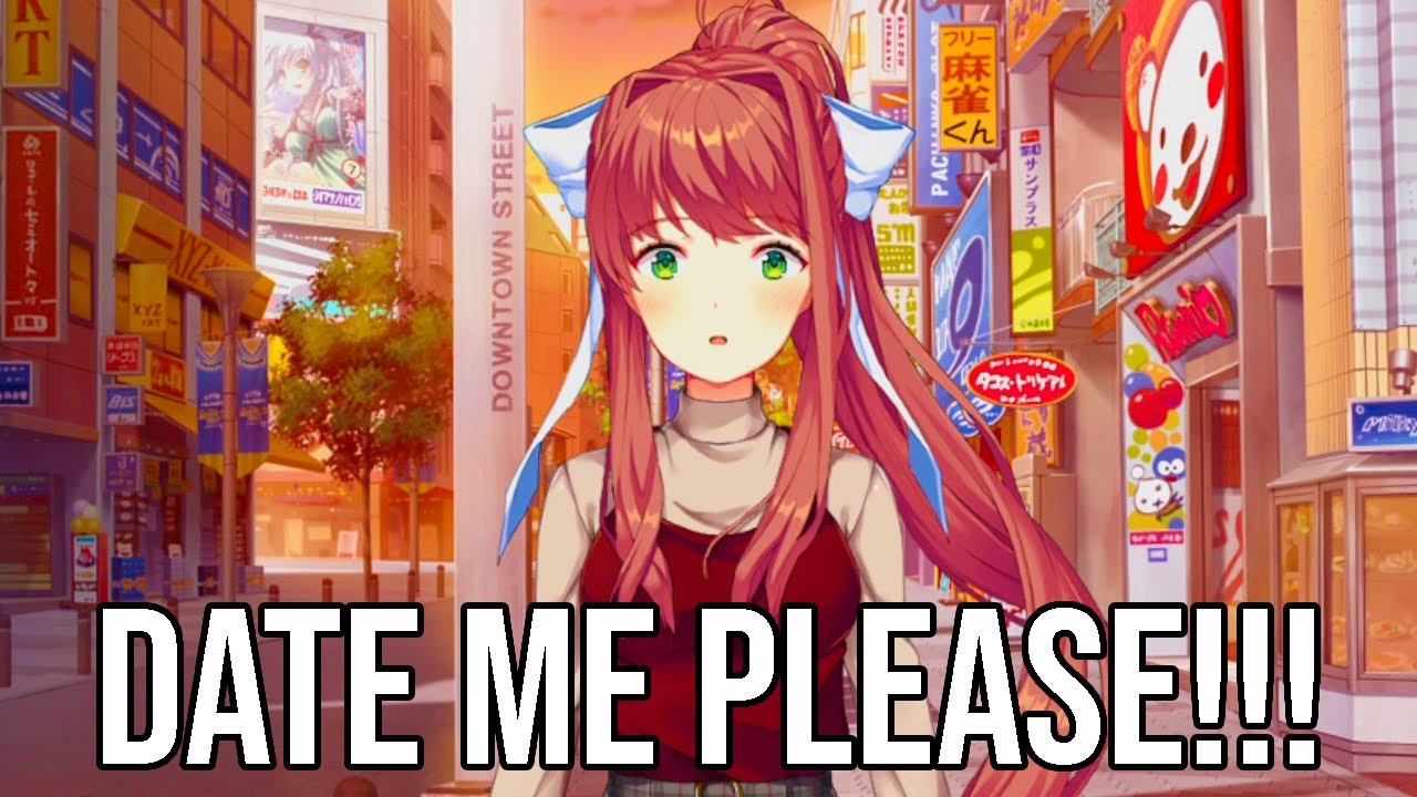 Date With Monika!!!! | DDLC MOD I I'll Leave You Be Valentine's FULL