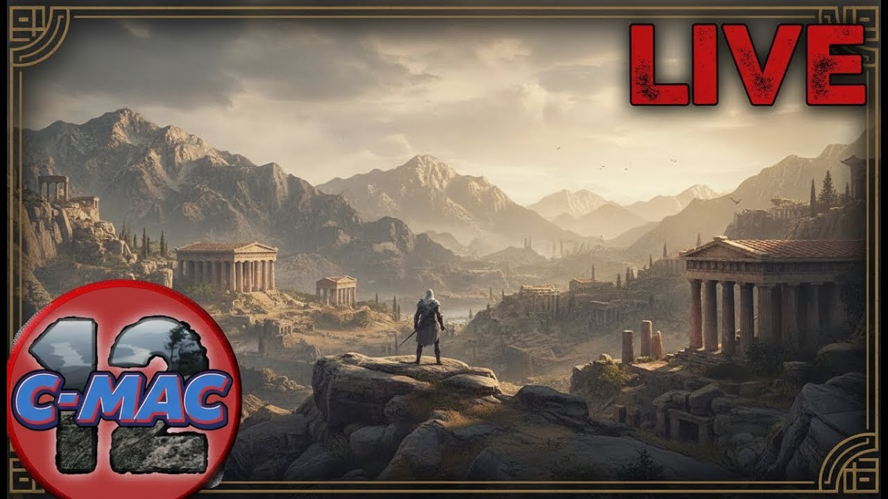 Assassin's Creed Odyssey | Part 8 | WE'RE BACK!!  🔴LIVE Day 471