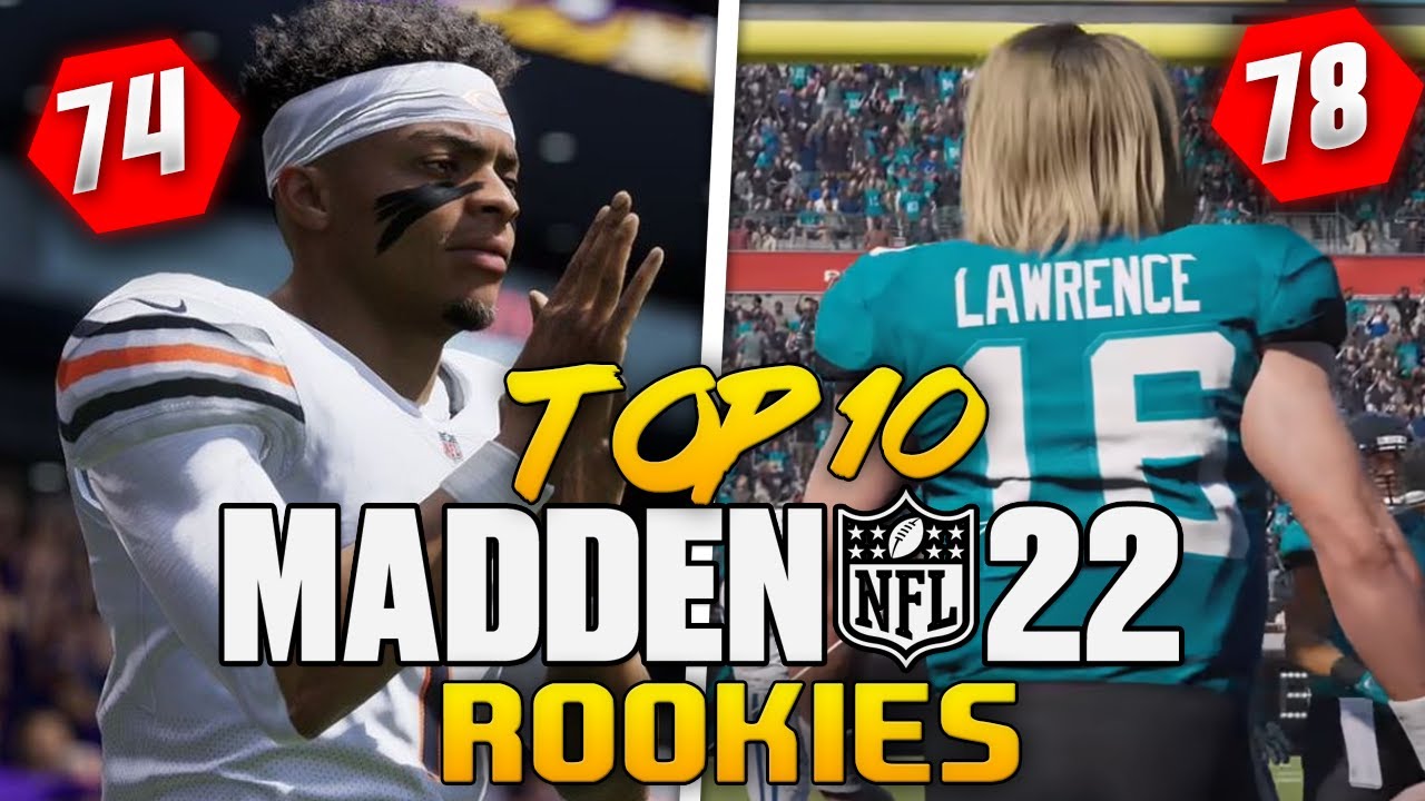 Top Madden 22 Rookie Ratings -- Trevor Lawrence Isn't the Highest Rated?!