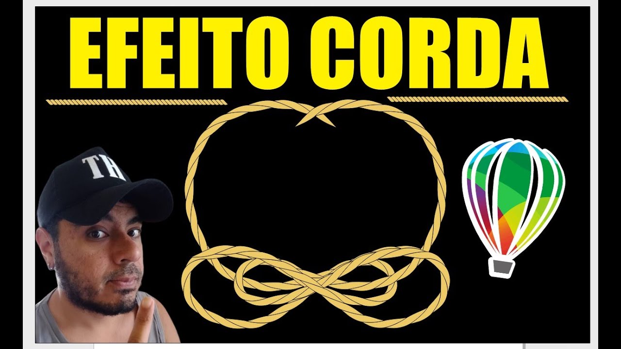 TUTORIAL  EFEITO CORDA NO COREL DRAW MIDEA ARTISTICA
