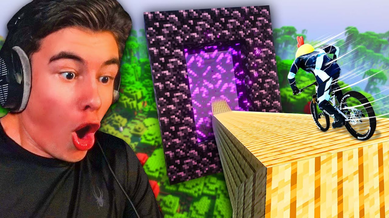 BMX Parkour in Minecraft !! 🚴 | Descenders