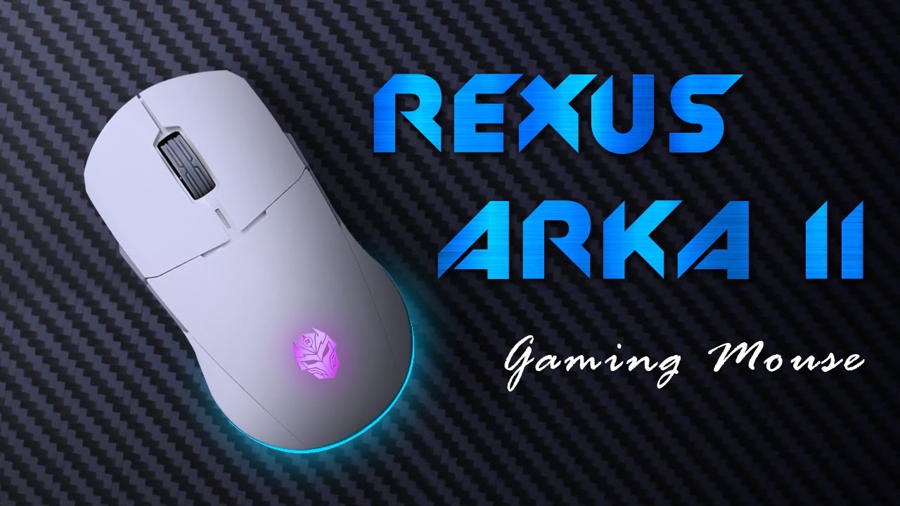 MOUSE GAMING BARU REXUS ARKA II RX 107