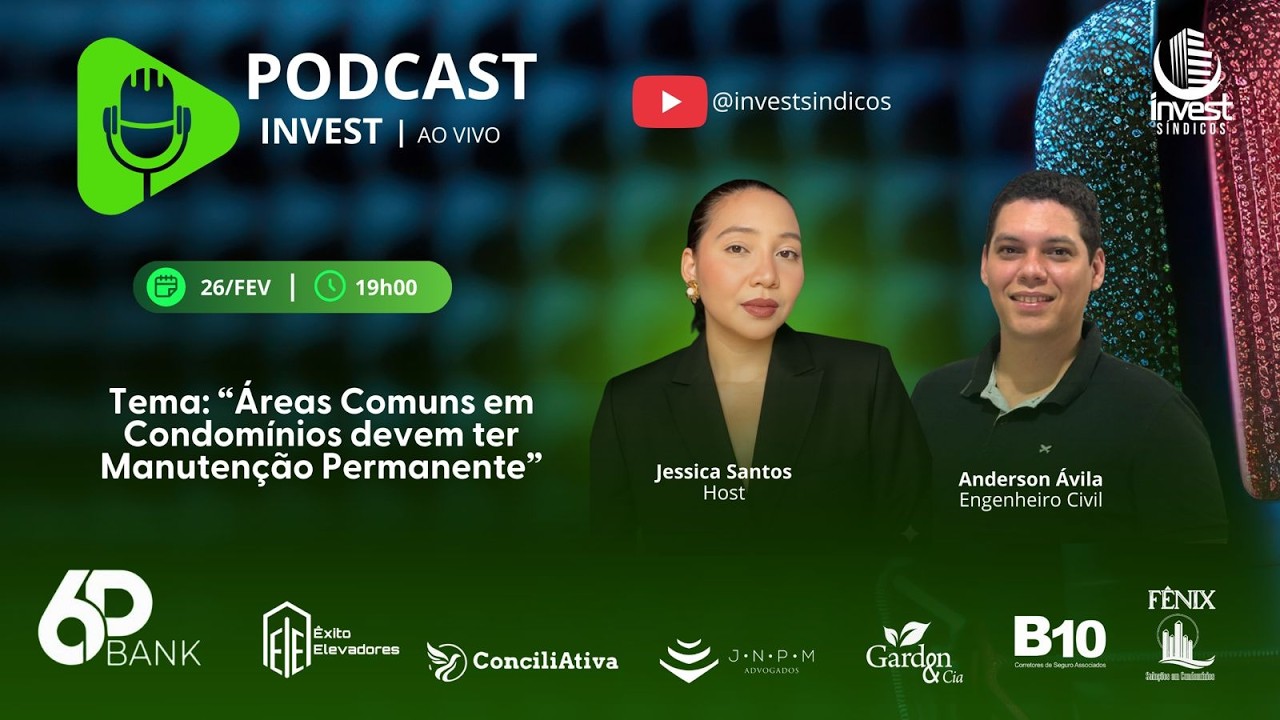 #EP08 - 4ª Temp - Áreas Comuns em Condomínios devem ter Manutenção Permanente