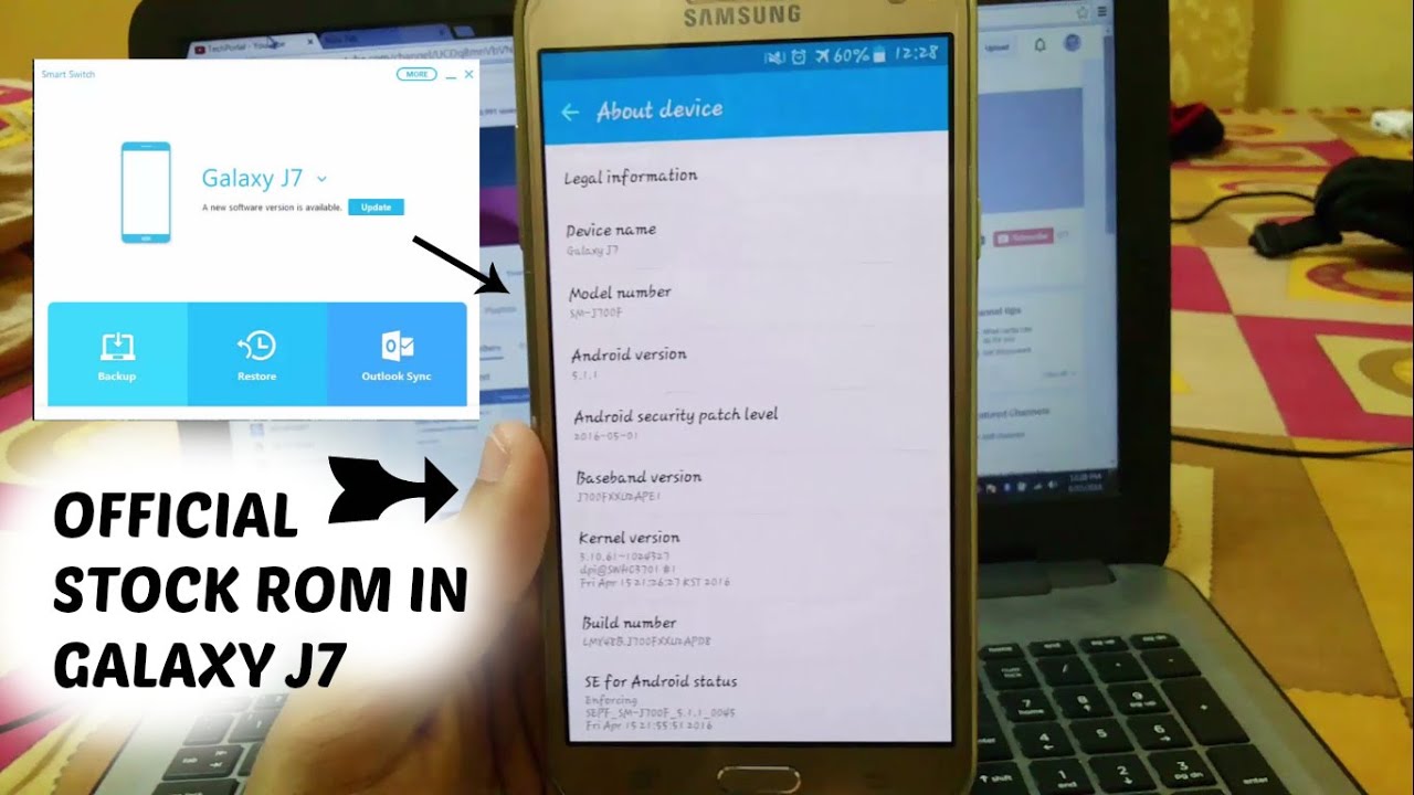 How To Install Original Stock Rom In Samsung Galaxy (J7/Others) #Part 1