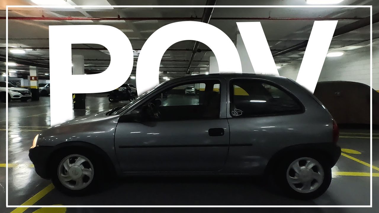 Noite Tranquila com o Corsa Wind 1.8 &ndash; Escute o Ronco! | POV 🚗🎶