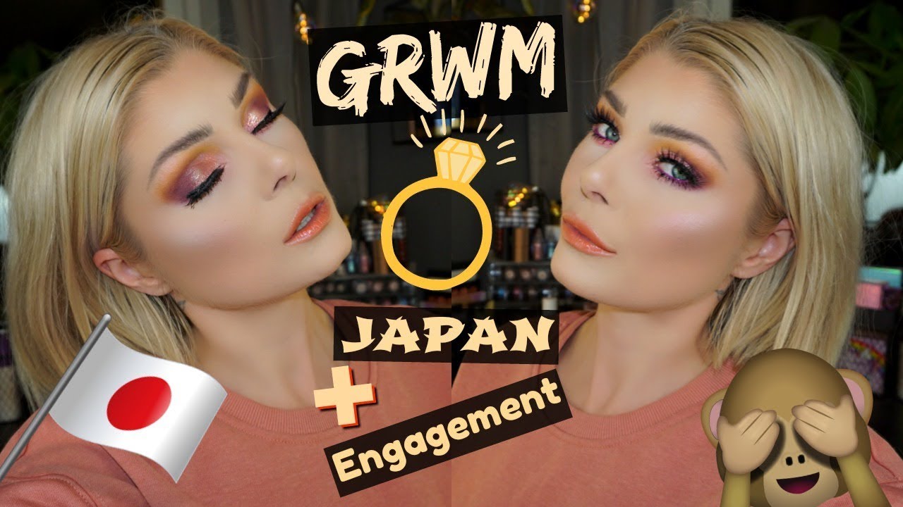 GRWM | Japan, The Engagement & New Makeup