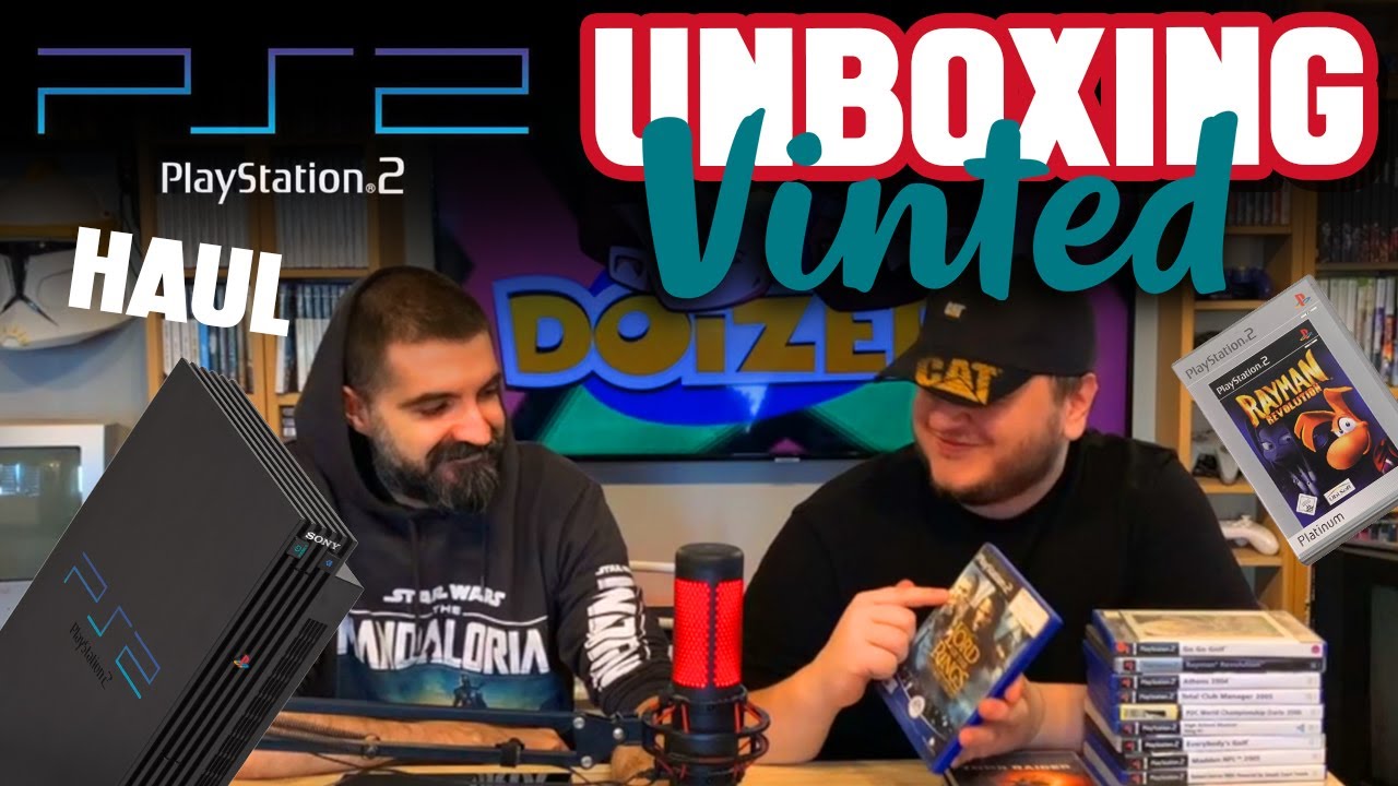 UNBOXING ✅ Jocuri și Console RETRO! ✅ PS2 GRAS de pe Vinted + Jocuri la 5 lei ✅ #romania