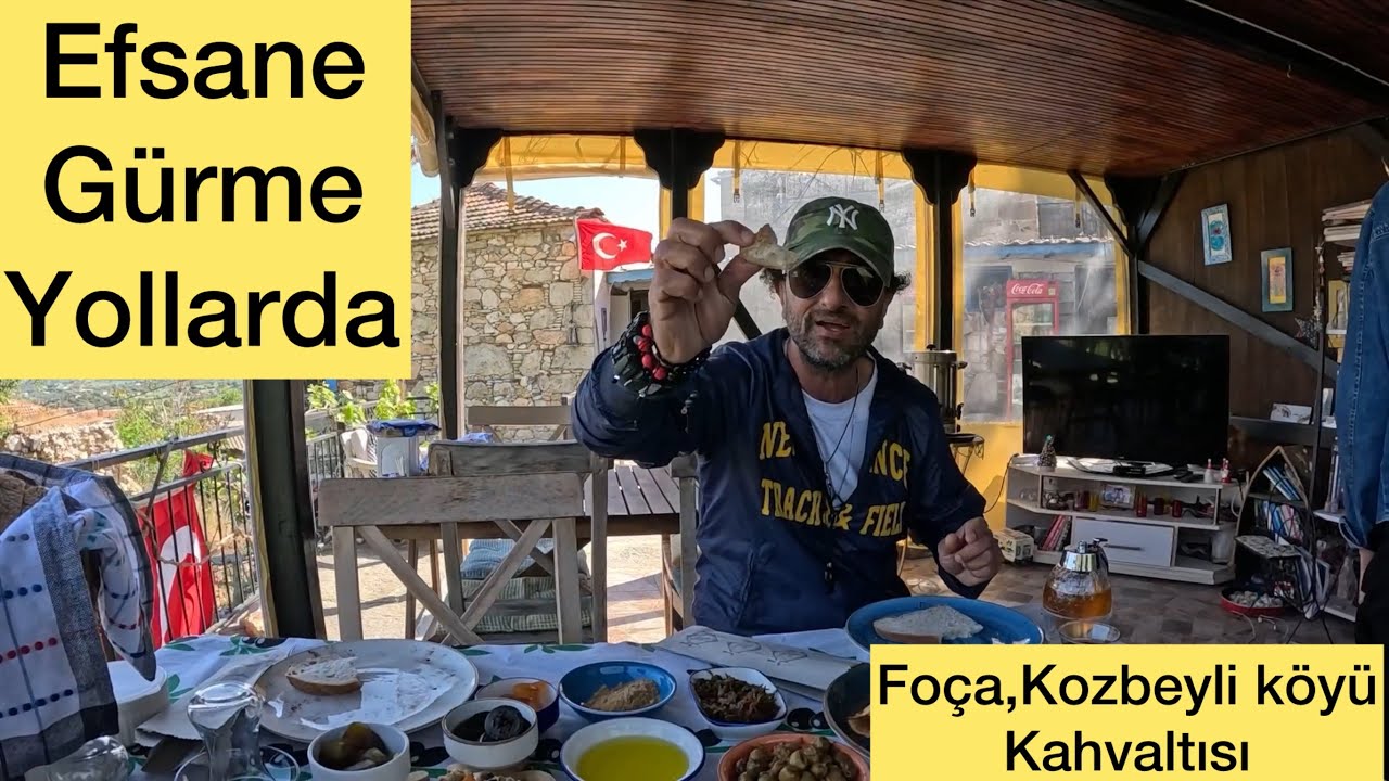 Kahvaltıyı birde böyle deneyin …! Foça, Kozbeyli köyü kahvaltısı