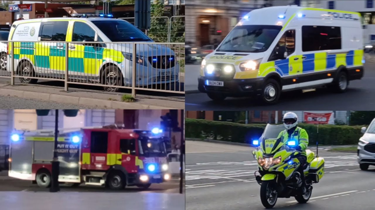 Emergency Vehicles Responding UK |  Sep - Oct 2025 Compilation