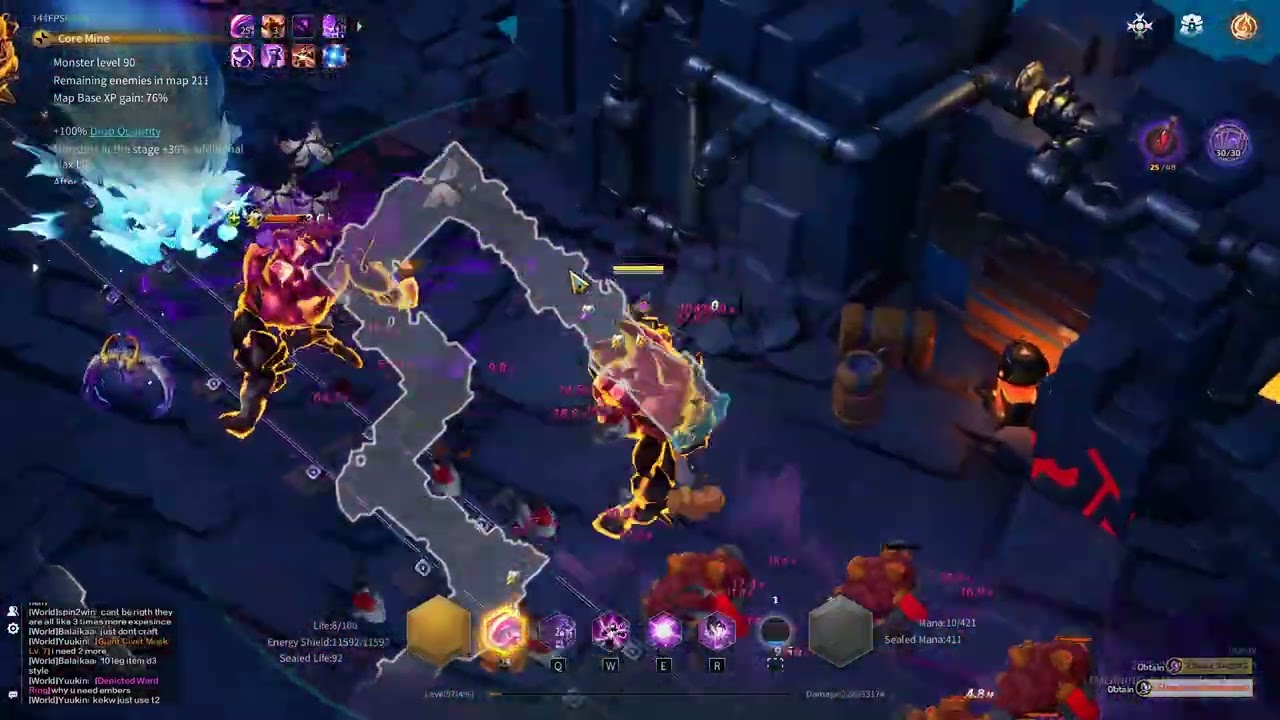 Torchlight Infinite SS11: Youga2 Mind control deep space gold arcana (top 1 y2 dragon EU)