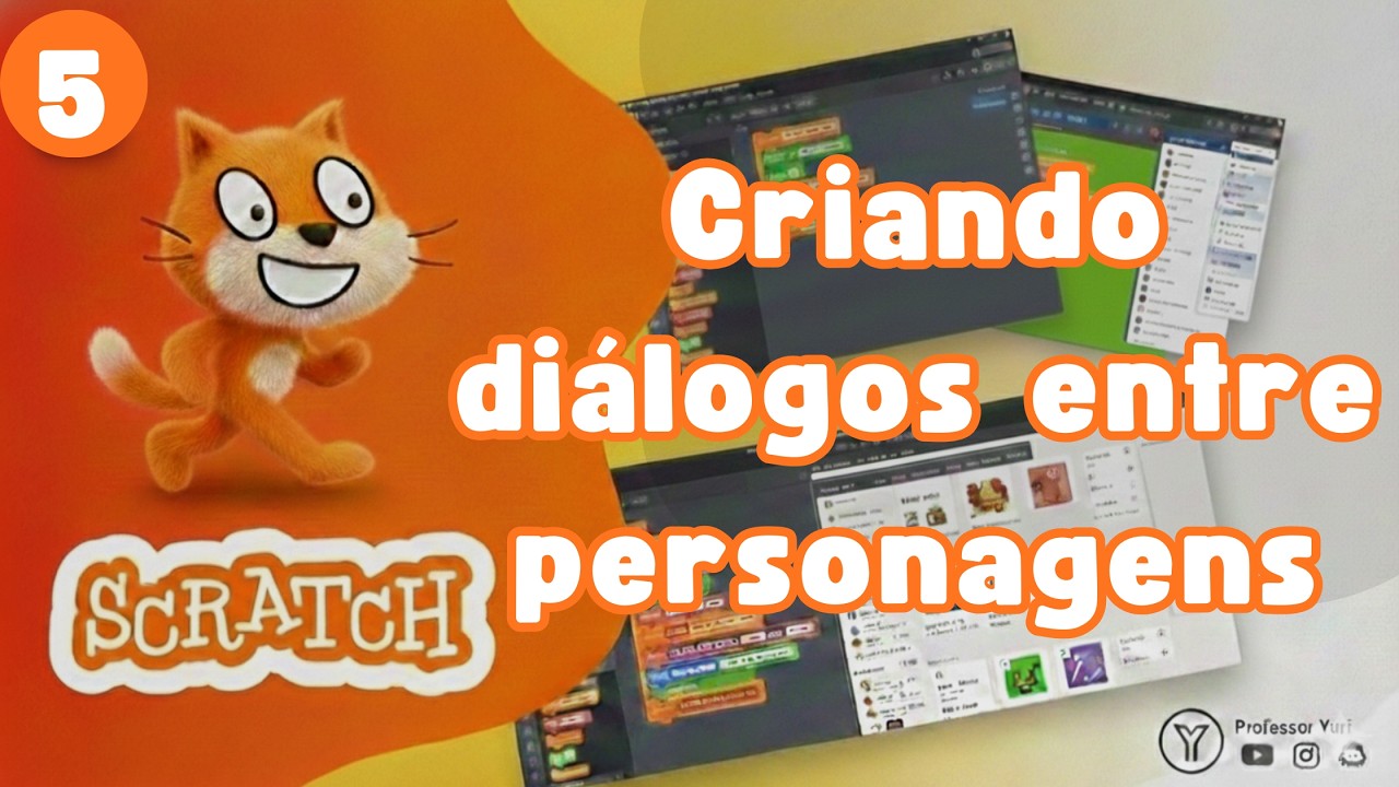 Aula 5 (Scratch) - Criando diálogo entre personagens
