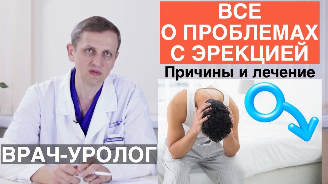 Эректильная дисфункция. Импотенция. Проблемы с эрекцией