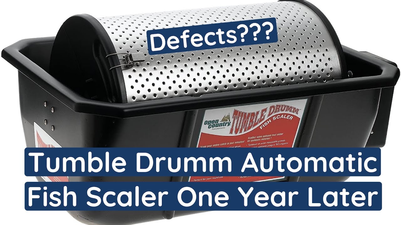 Tumble Drumm Fish Scaler One Year Later! | Automatic Fish Scaler Defects After Having It For A Year