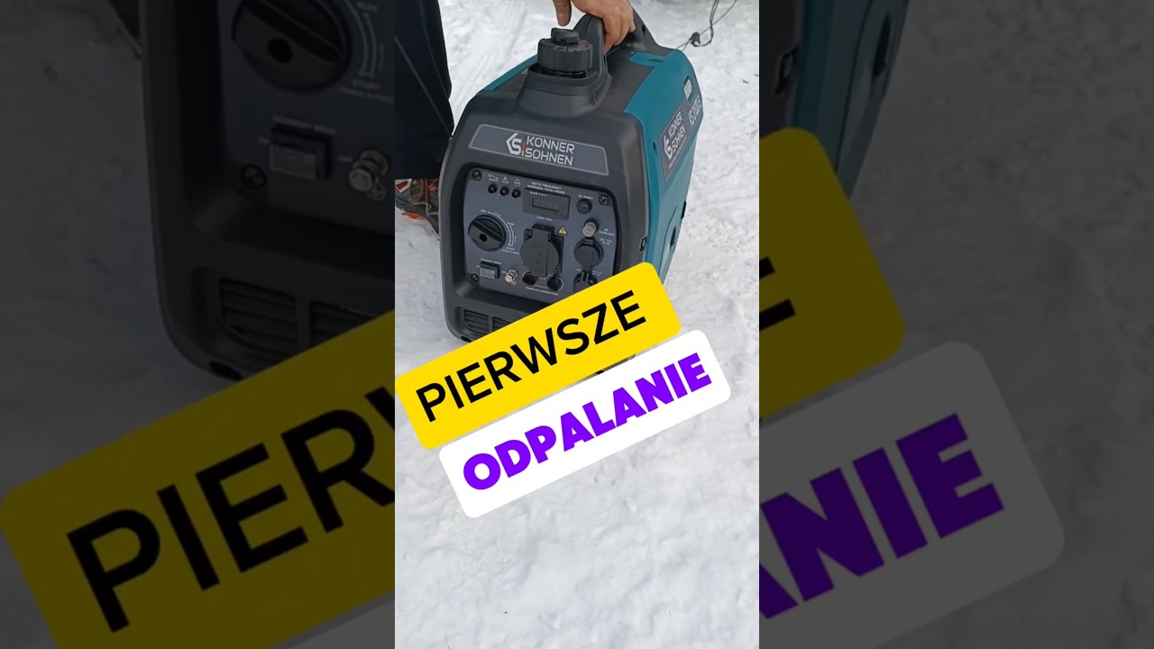Agregat inwerterowy Konner Sohnen 3100 i K&S generator 3100i agregatprądotw&oacute;rczy