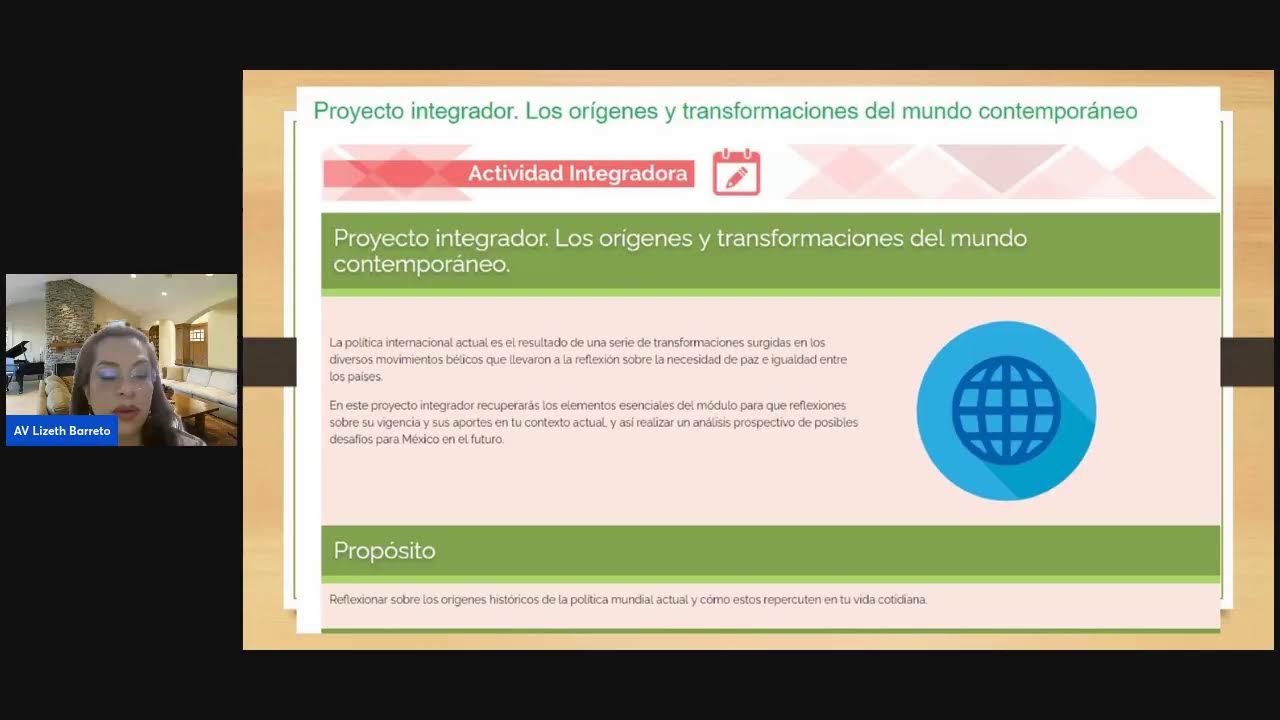Octava sesión síncrona EAA Módulo 10 Transformaciones en el mundo contemporáneo