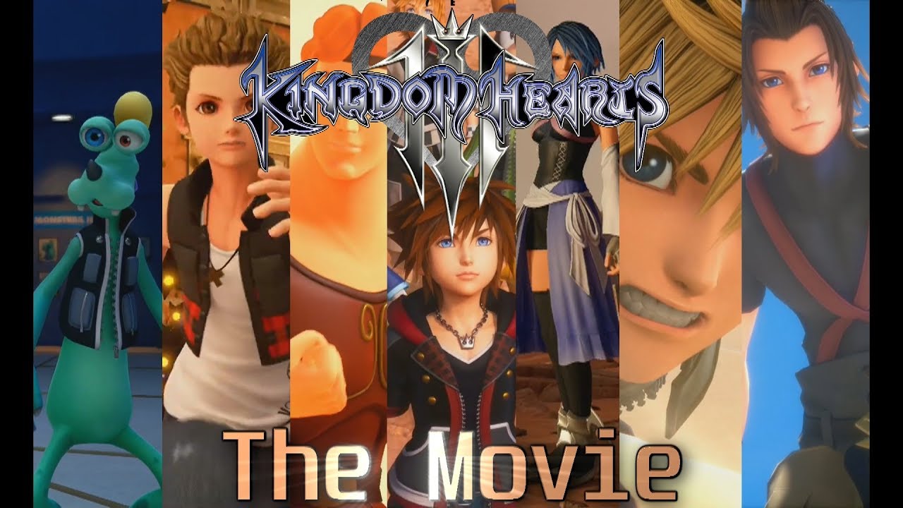 Kingdom Hearts 3 The Movie (Japanese Audio) - All Cutscenes