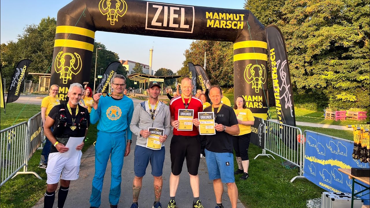 Mammutmarsch NRW  100 Kilometer 1900 HM um Wuppertal 