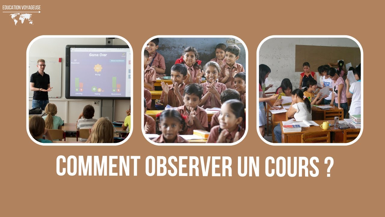 Comment observer un cours ?