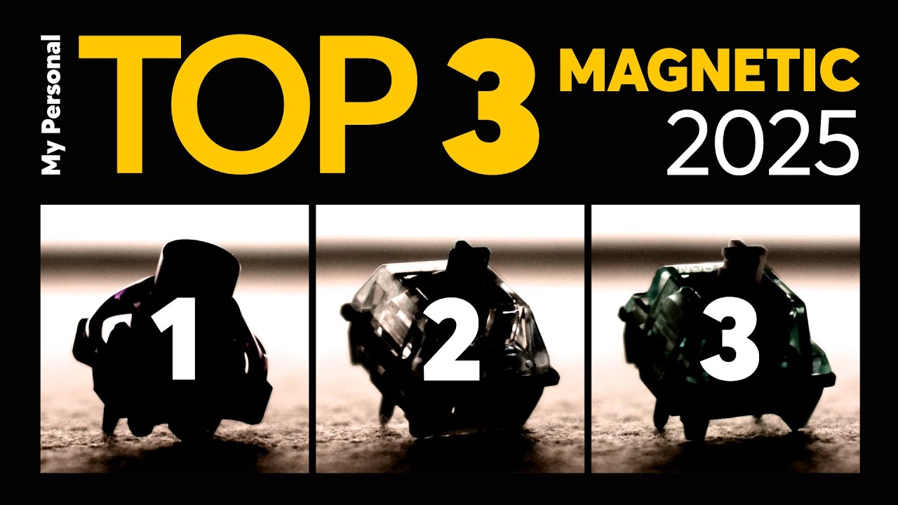 My Personal Top 3 Magnetic Switches 2025 | Sound Tests