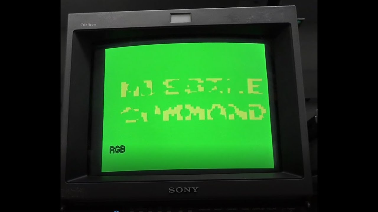 Missile Command Repair PCB #2 - Mean Green Blank Screen and Sprites