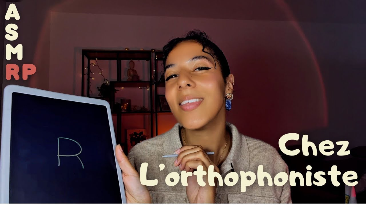 ASMR RP - Chez l'orthophoniste 👩🏽‍⚕️ 🅁