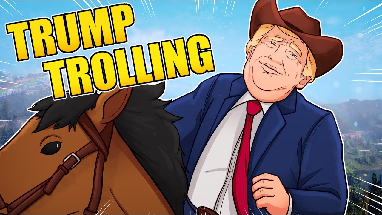 Trump TERRORIZES Red Dead RP (VOICE TROLLING!)