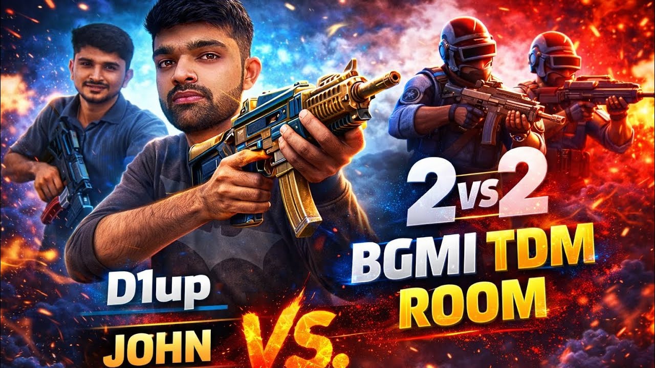 Who Wins? 🤯 D1UP vs JOHN | 2v2 TDM