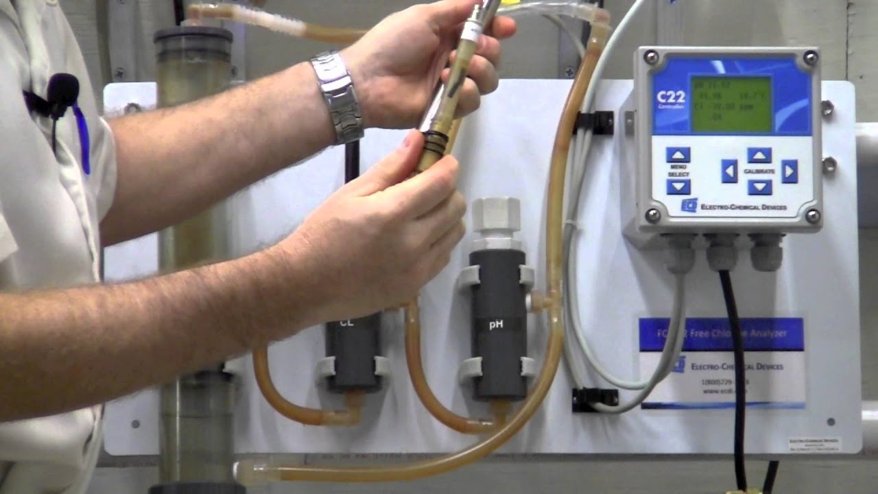ECD FCA-22 Free Chlorine Analyzer