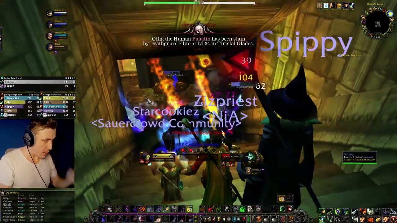 WoW Classic Hardcore - Rogue - Scarlet Monestery