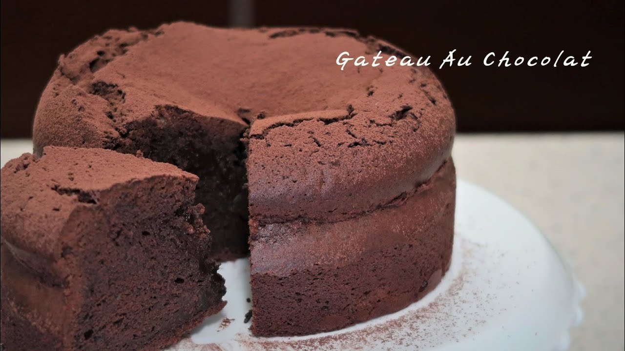 [Sub] 쇼콜라갸또 , 쉽고 간단한데 고급스러운 맛 Gateau Au chocolate recipe