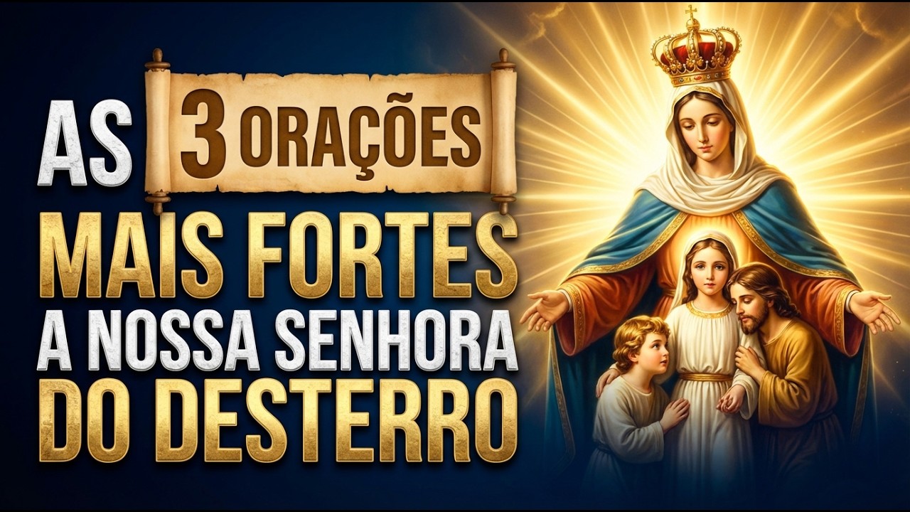 AS 3 ORAÇÕES MAIS FORTES A NOSSA SENHORA DO DESTERRO - Proteção Total Contra Todo Mal