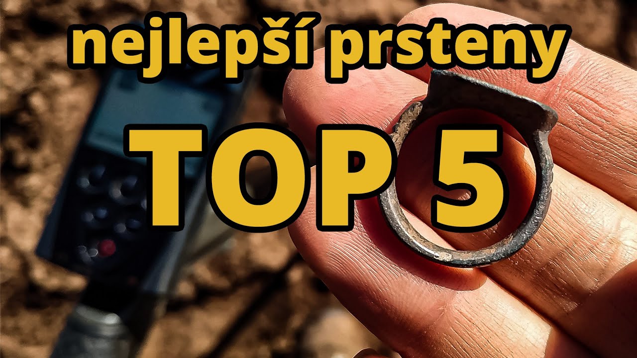 TOP 5 💍 Nejkrásnější prsteny nalezené detektorem kovů