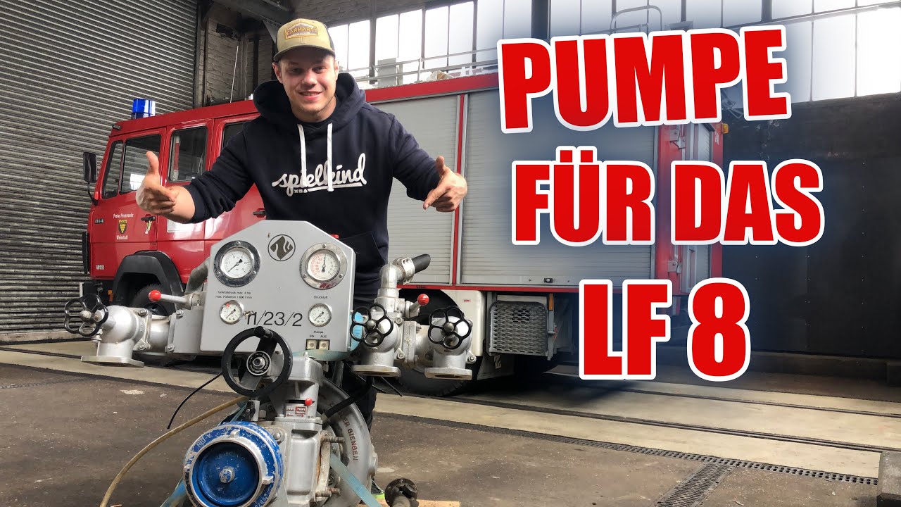 EINE PUMPE für das LÖSCHFAHRZEUG 🚒😁 ! | ItsMarvin