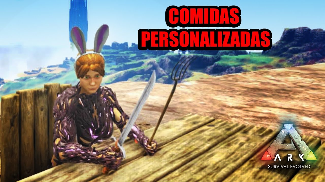 COMO FAZER RECEITAS PERSONALIZADAS NO ARK SURVIVAL EVOLVED