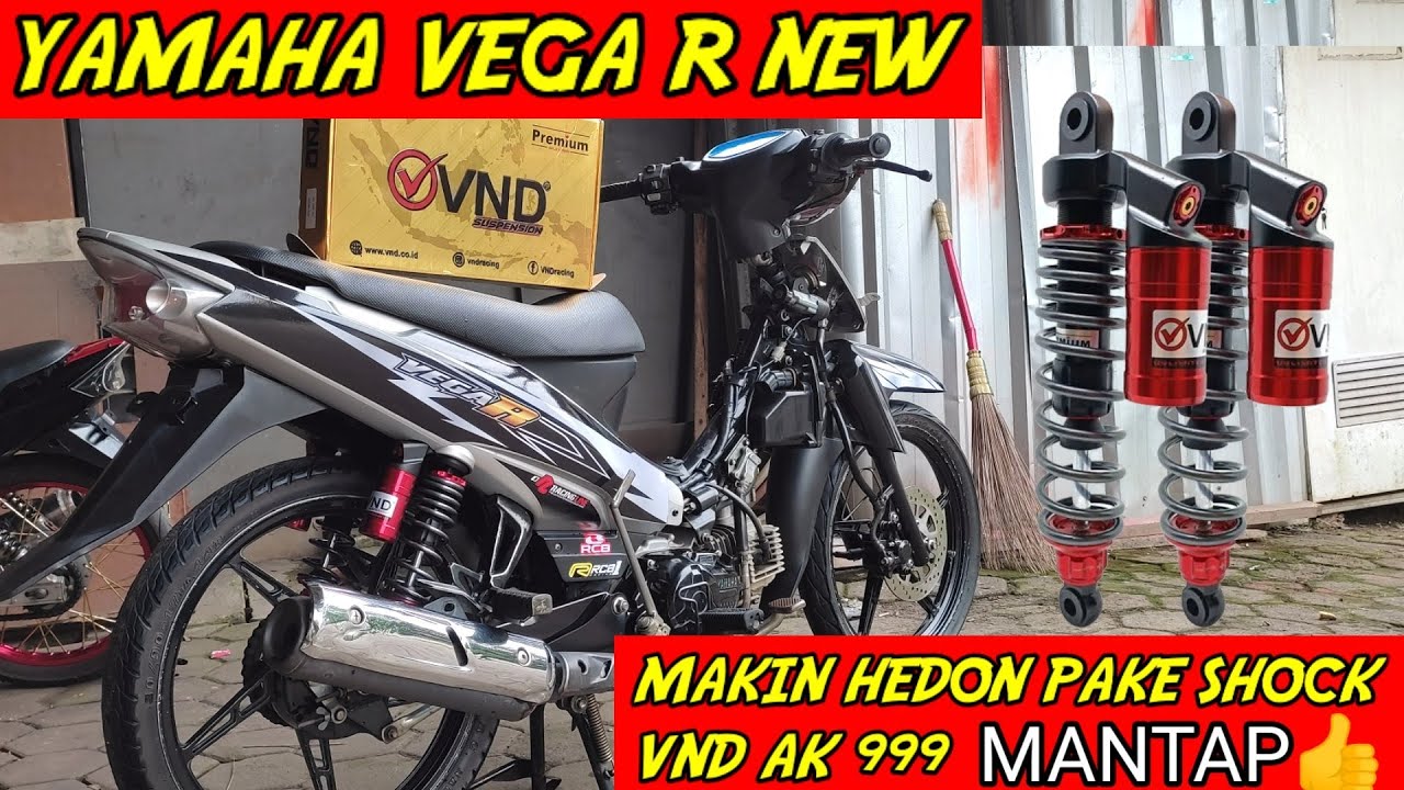 VEGA R NEW MODIF HARIAN PASANG SHOCK TABUNG VND AK 999 B1