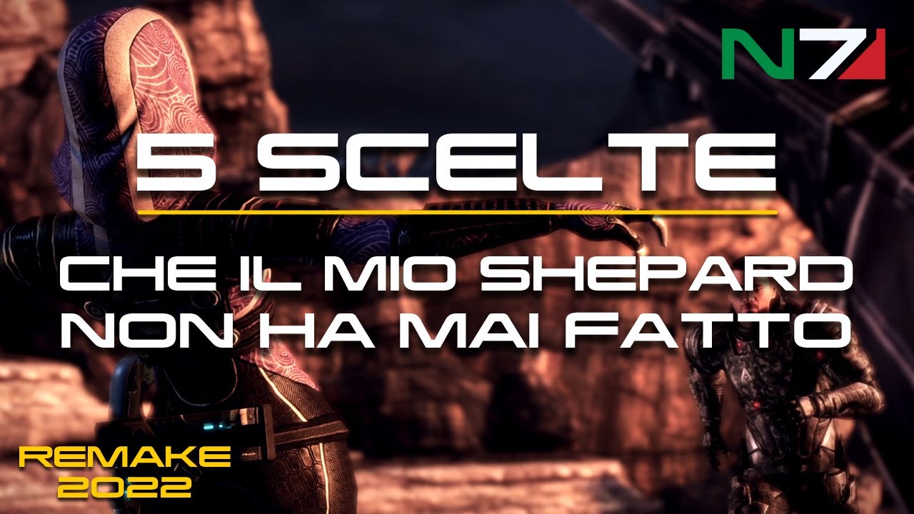 5 scelte che il mio Shepard NON ha mai fatto