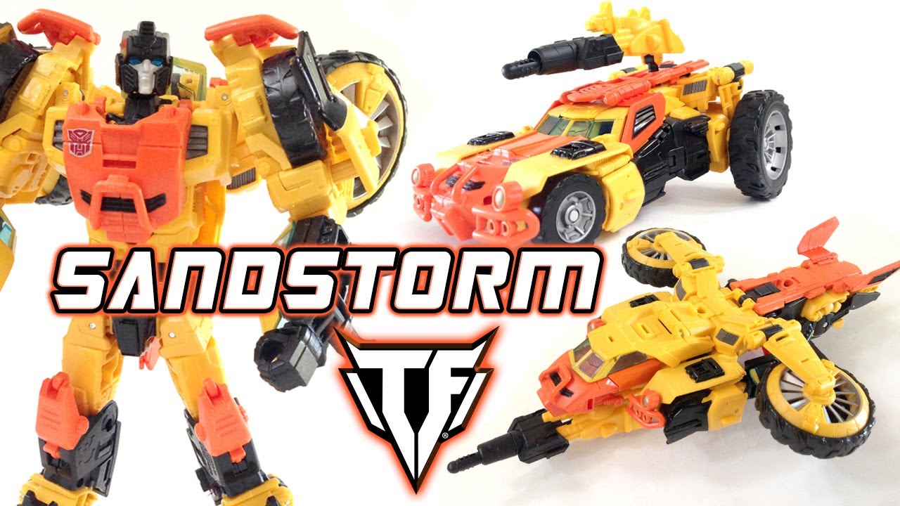 Transformers Generations - Voyager Sandstorm Review