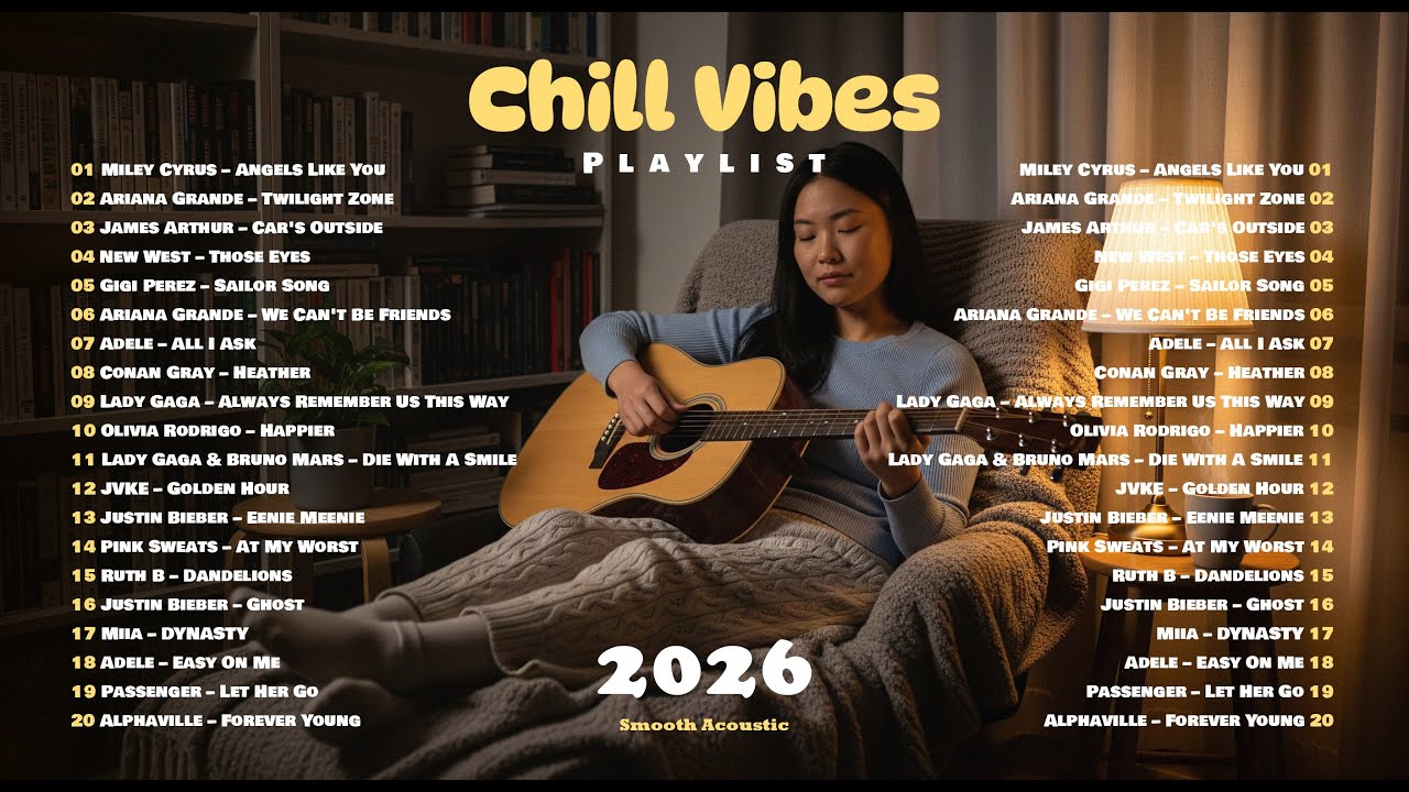 2026 Chill Vibes Playlist 🎵🎧 | Acoustic Cover English Song | Those Eyes, All I Ask, Heather