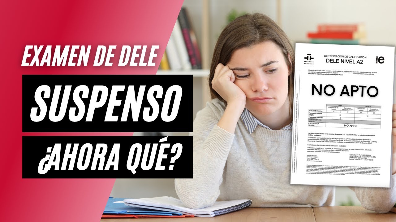 &iquest;Puedes pedir una revisi&oacute;n de la nota en el DELE? | NO APTO