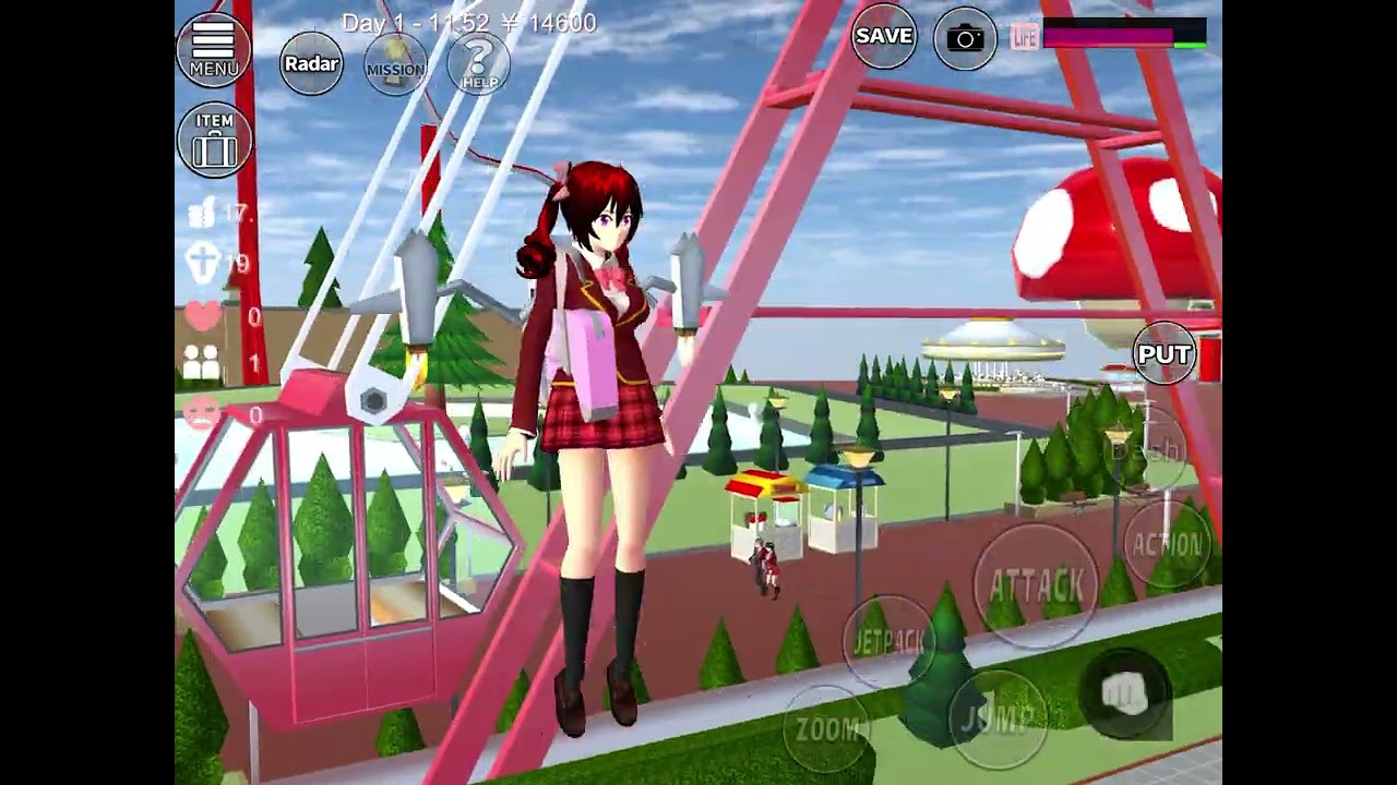 Sakura school simulator! Trying to complete the missions?